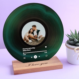 Custom Vinyl Record as Valentines Gift - Gift for Girlfriend - Gift for Boyfriend - Valentines Gift for Him Her - Anniversary Gift for Him