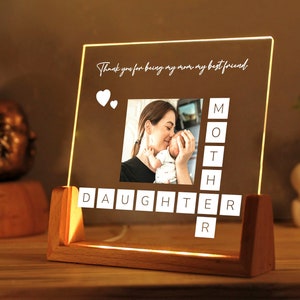 Custom Mother and Daughter Gift Ideas - New Mom Gift for Daughter - Mom Birthday Gift - Gift for Mom from Daughter - Unique Mothers Day Gift - Custom Mom Photo Gift - Mum Gift - Mom Birthday Gifts - Personalized Gifts for Mom - Custom Photo Gift - Mothers Day Gift - Meaningful Gifts