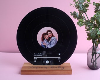Best Gift Idea for Mothers Day - Personanized Music Display - Mom Christmas Gift - Mommy Gift - Grandma Nana Gift - Birthday Gift for Mom