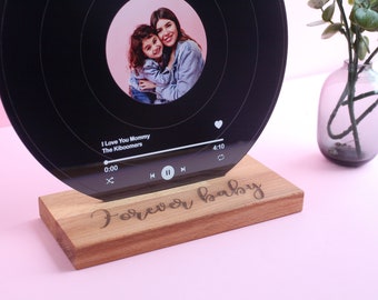 Aangepaste vinylplaat - huwelijksverjaardagscadeau voor vrouw - jubileumcadeau voor vriend - cadeaus voor hem - gepersonaliseerde verjaardag