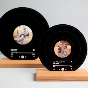 Personalized Record Display Best Gift For Best Friend Best Friend Gift Friendship Gift Best Friend Birthday Gifts Gift for Besties image 3