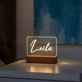 Custom Night Light - Anniversary Gifts - Gift for Auntie - Christmas Gift for Coworker - Personalized Gift - Custom Gift for Nephew & Niece