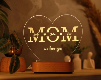 Regalo personalizado para mamá - Regalo para mamá - Ideas de regalos para mamá - Regalo para mamá - Regalo para suegra - Mamá personalizada - Ideas de regalos para el Día de la Madre