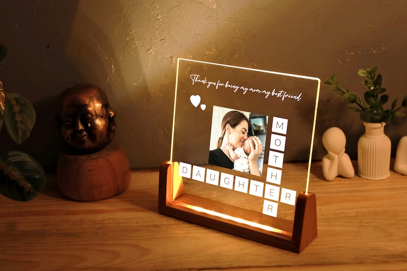 Custom Mother and Daughter Gift Ideas - New Mom Gift for Daughter - Mom Birthday Gift - Gift for Mom from Daughter - Unique Mothers Day Gift - Custom Mom Photo Gift - Mum Gift - Mom Birthday Gifts - Personalized Gifts for Mom - Custom Photo Gift - Mothers Day Gift - Meaningful Gifts