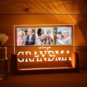 Personalized Gift for Grandma - Sentimental Gifts for Grandma - Grandma Birthday Day Gift - Gift for Grandma - Grandma Gift from Grandkid