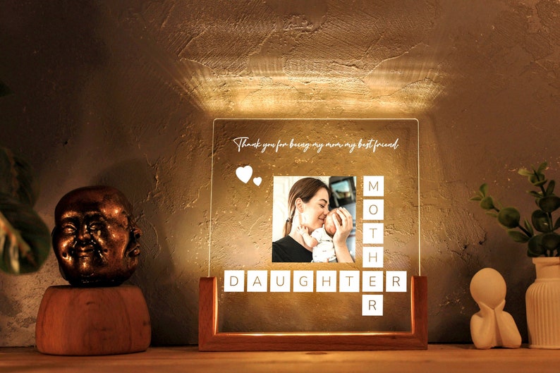 Custom Mother and Daughter Gift Ideas - New Mom Gift for Daughter - Mom Birthday Gift - Gift for Mom from Daughter - Unique Mothers Day Gift - Custom Mom Photo Gift - Mum Gift - Mom Birthday Gifts - Personalized Gifts for Mom - Custom Photo Gift - Mothers Day Gift - Meaningful Gifts
