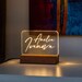 Custom Night Light - Teenage Girl Gifts - Name Light - Personalized Gift - Custom Bedroom Office Decor - Gift for Nephew Auntie Graduation