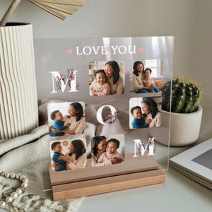 Photo Collage Gift - Mum Gift - Mom Birthday Gifts - Personalized Gift