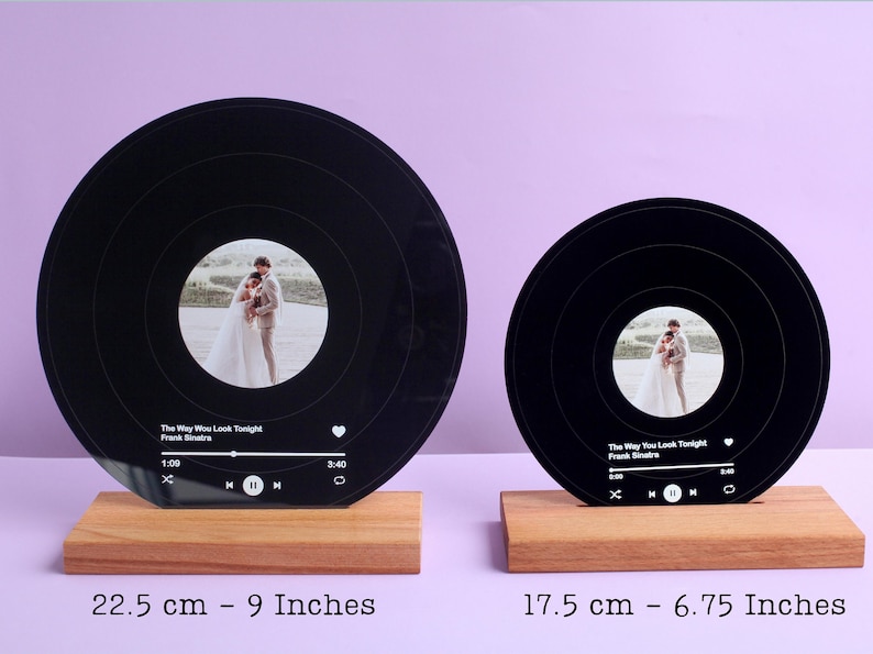 Personalized Record Display Best Gift For Best Friend Best Friend Gift Friendship Gift Best Friend Birthday Gifts Gift for Besties image 4