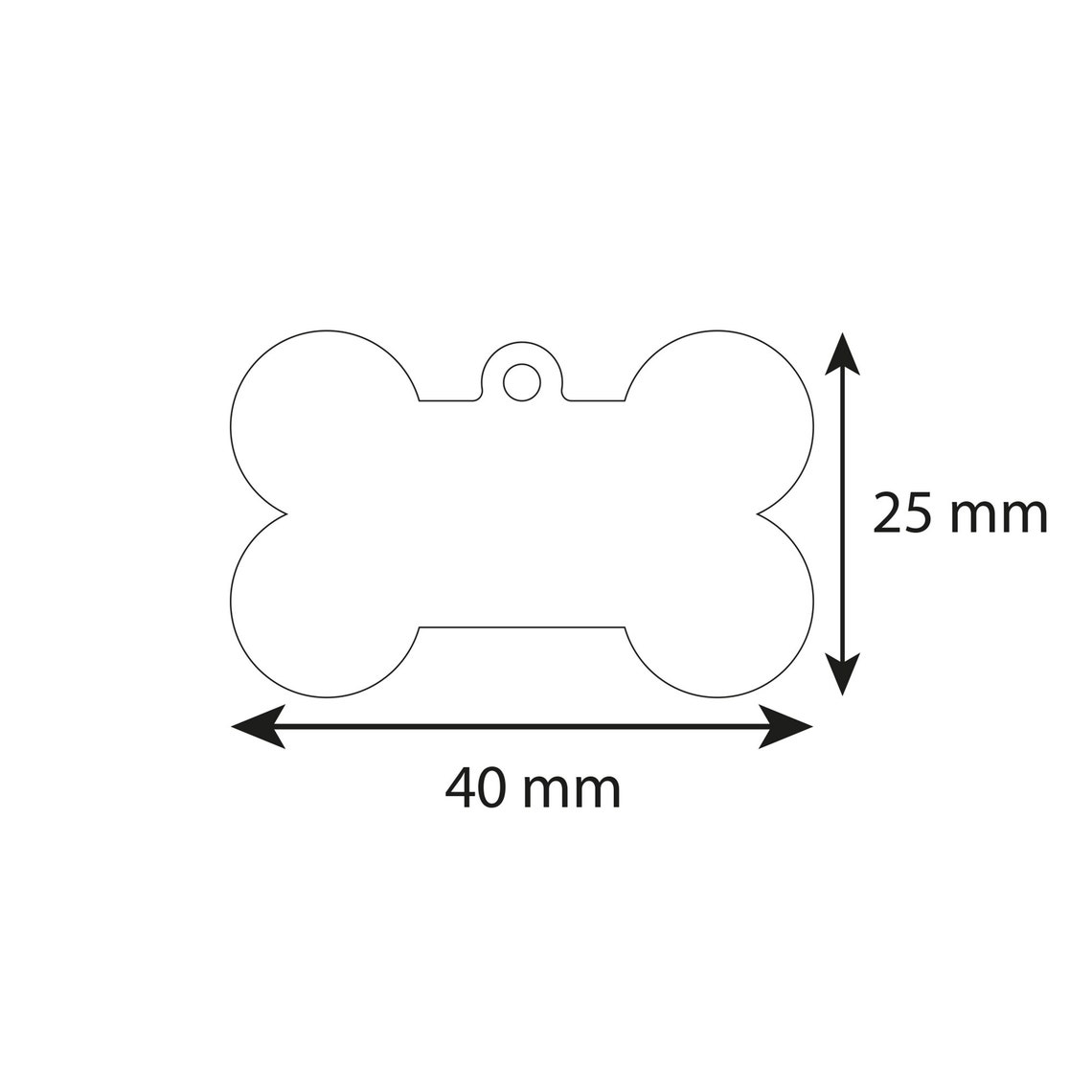 Oreo Dog Tag Gold Bone Dog Name Tag Dog Tag Bone Custom Etsy