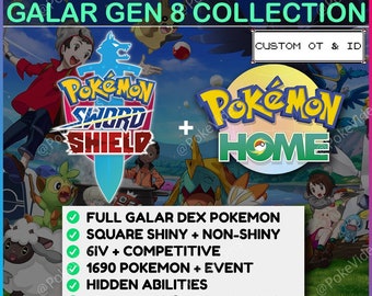 Pokémon Sword and Shield GBA in English