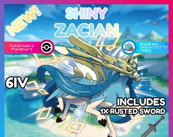 Pokémon Espada y Escudo: cómo conseguir a Zacian y Zamazenta shiny gratis  desde casa - Meristation
