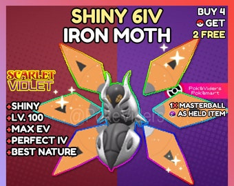 ✨ IRON THORNS Shiny 6IV ✨ Pokemon SCARLET and VIOLET Battle