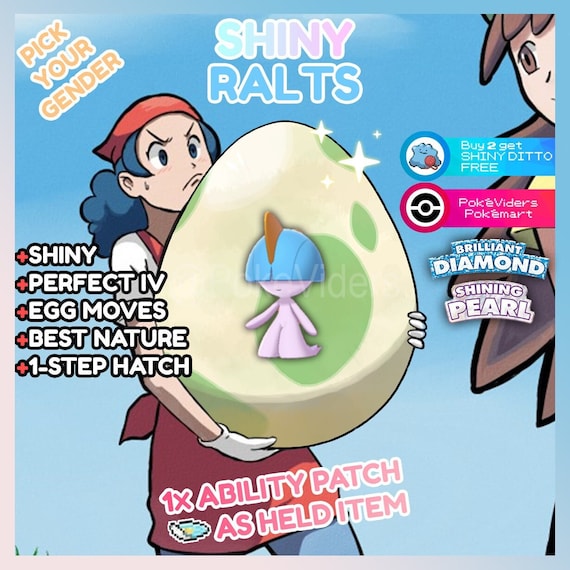 6IV Shiny Gardevoir Pokemon Brilliant Diamond Shining Pearl 