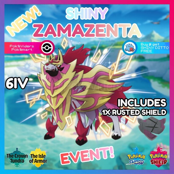 Shiny Zacian distribution starts today, Shiny Zamazenta to follow