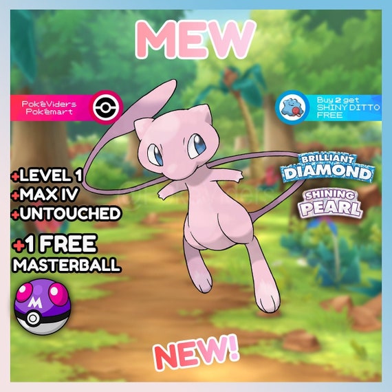 Best moveset for Mew in Pokemon Brilliant Diamond and Shining Pearl