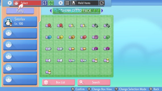 Pokemon Brilliant Diamond & Shining Pearl 8x DITTO BREEDING PACK, items