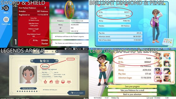 Pokemon HOME Ultimate Dex | Scarlet Violet, Sword Shield, Let's Go, BDSP,  Arceus