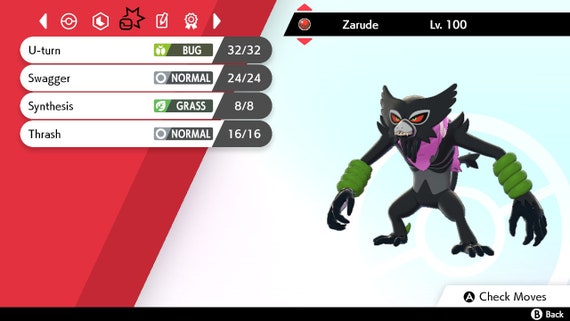 Smogon University on X: Da-da-da-da-dah With Swords Dance, Trailblaze, and  a banger song, Zarude (and Zarude-Dada) has been deemed too much for RU and  is not allowed in the format anymore! More