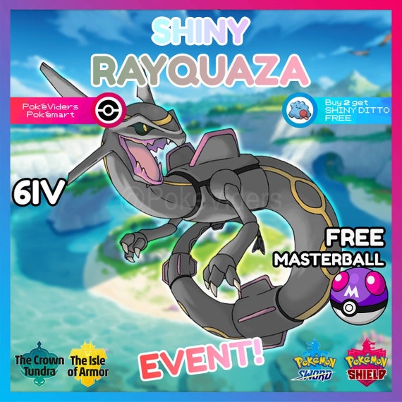 UK: Get a Shiny Rayquaza with Dragon Ascent! 