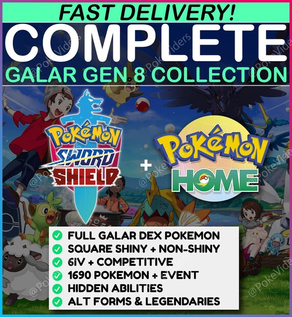 All Starter Locations Pokemon Sword and Shield GBA + Isle of Armor 