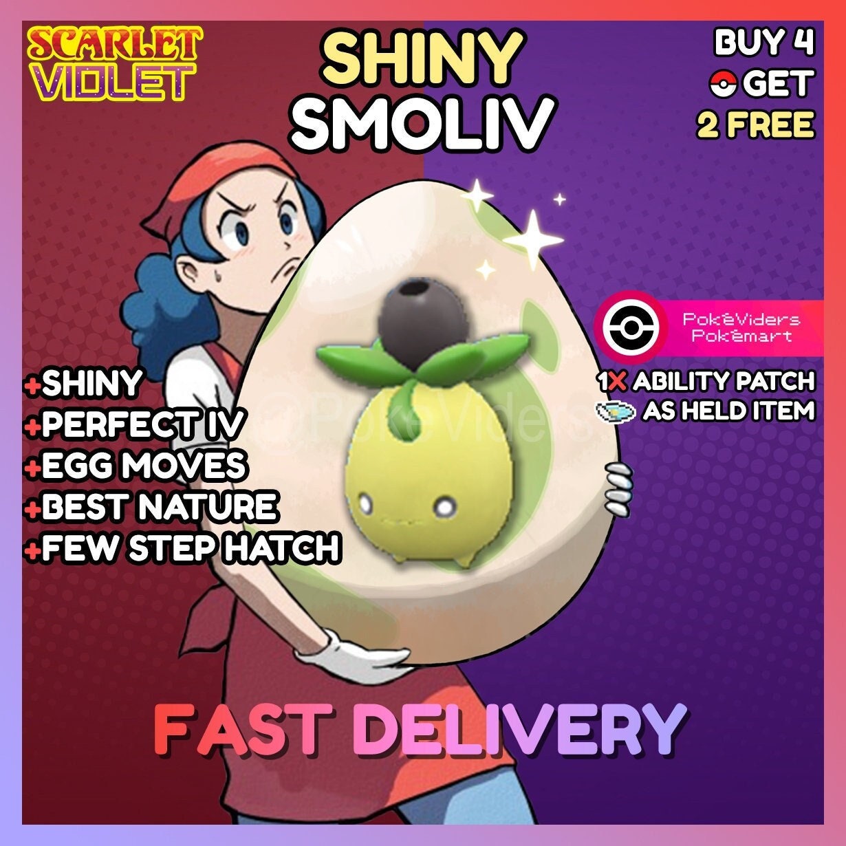 ✨ SHINY ✨GIRATINA LEVEL 1 6IV Pokemon Brilliant Diamond Shining Pearl FAST  TRADE