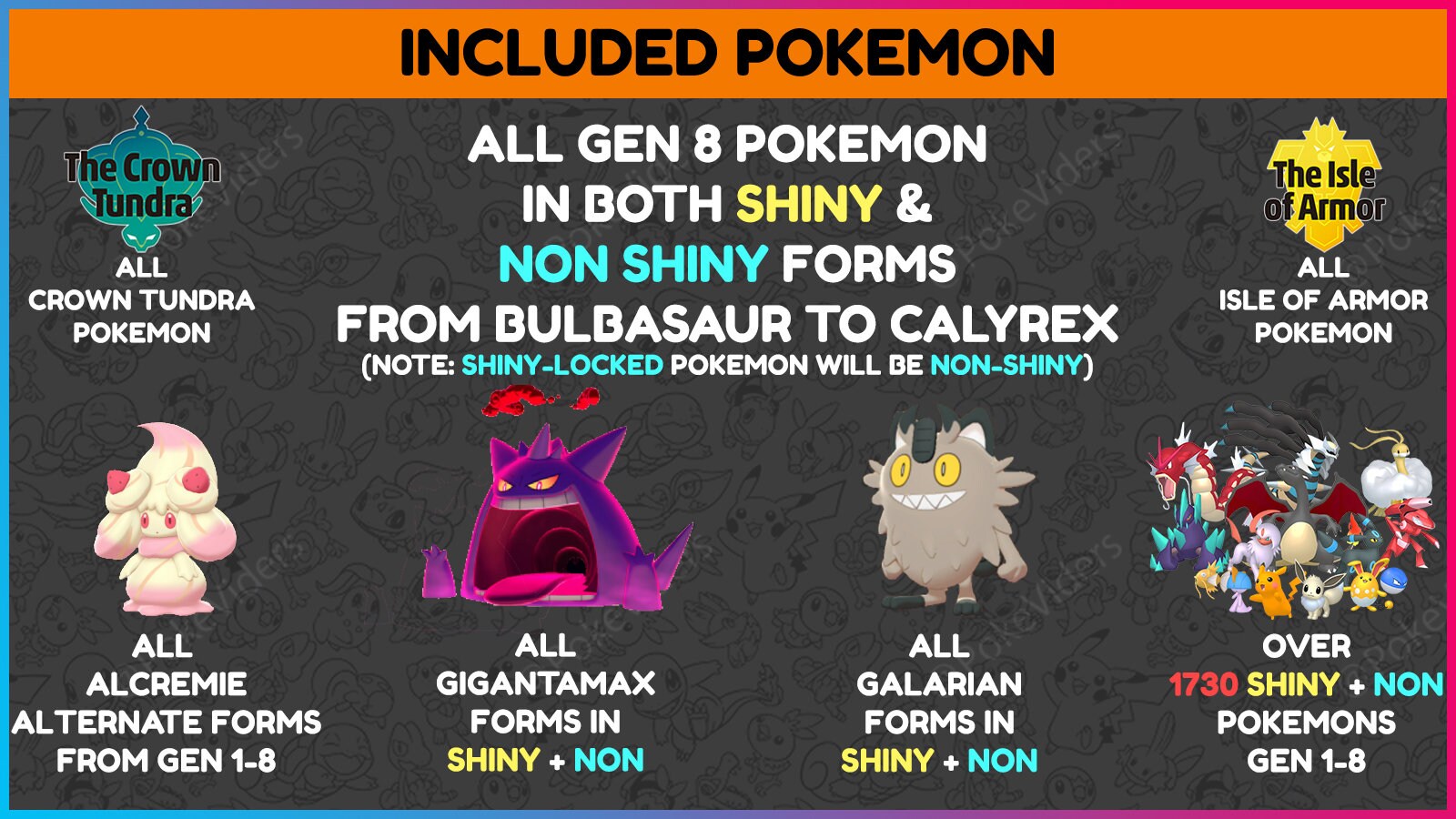 Exclusive Pokemon list for Crown Tundra: Sword v Shield - Dexerto