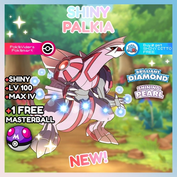 Shiny Palkia Pokemon Trade Go