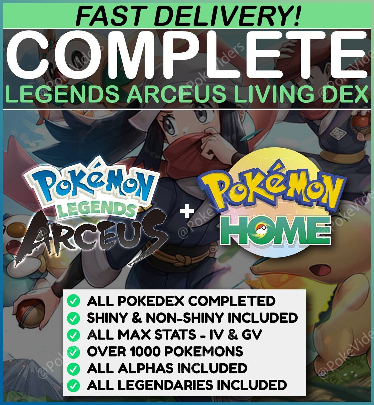 Ring Notebook Pokédex Hisui Region Pokémon Legends Arceus