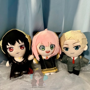 Anime Family Plushies, Plushies for her, Birthday Anime Gifts, Kawaii Plushies for girlfriend, Anime gift ideas for son, cute anime plushies