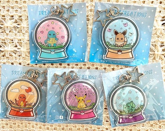 Kawaii Animals Keychain, Anime Keychains, Inspired Anime Gifts, Kawaii Keychain for Girl