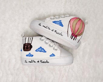scarpe nonato personalizzate abbigliamento neonati nascita bambini