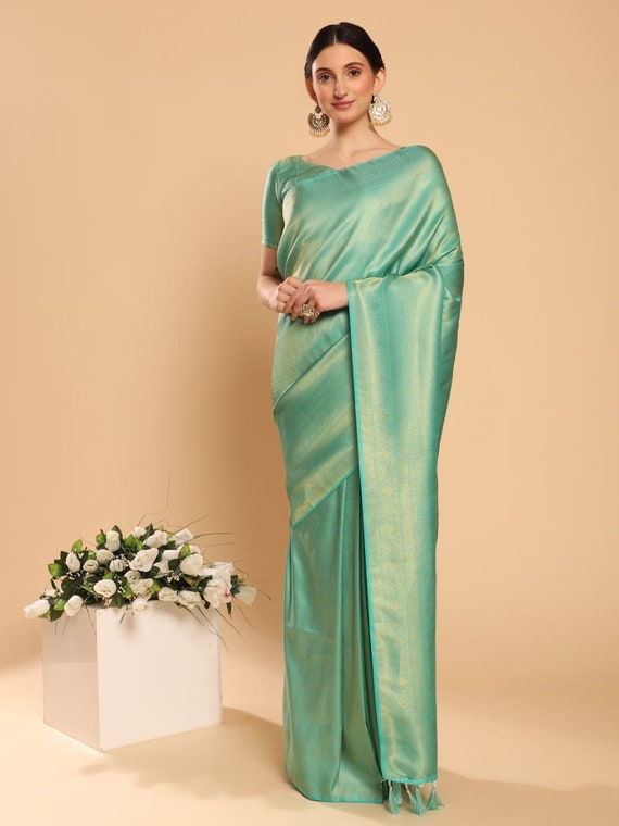 Ready to Wear One Minute Saree, Kubera Pattu Soft Silk Saree, Zari