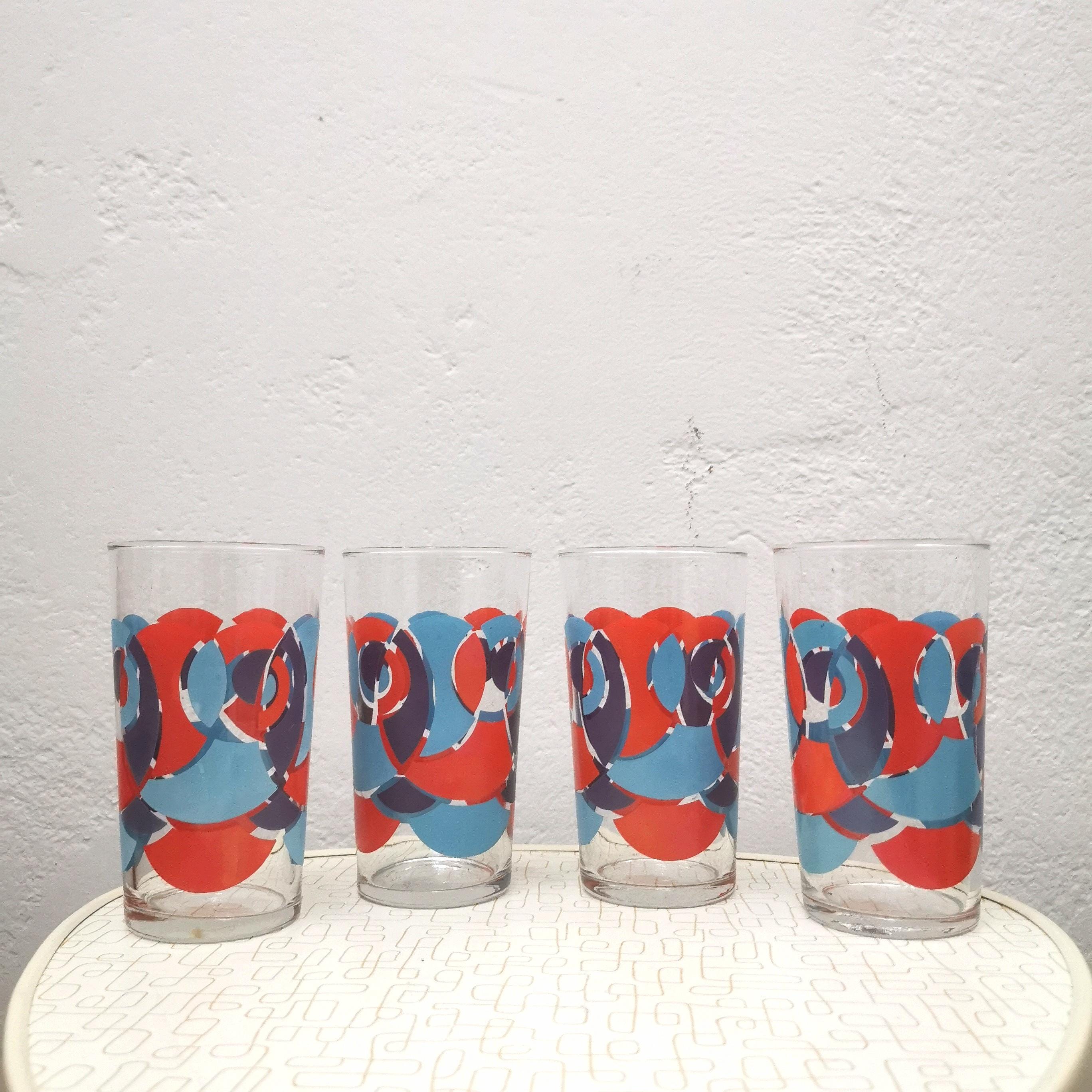 Lot de 4 verres Bidon - Bonheur iodé