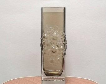 Verre du Graal, vase en verre, design, vintage, verre du Graal, années 60, 70, verre cristal, fait main