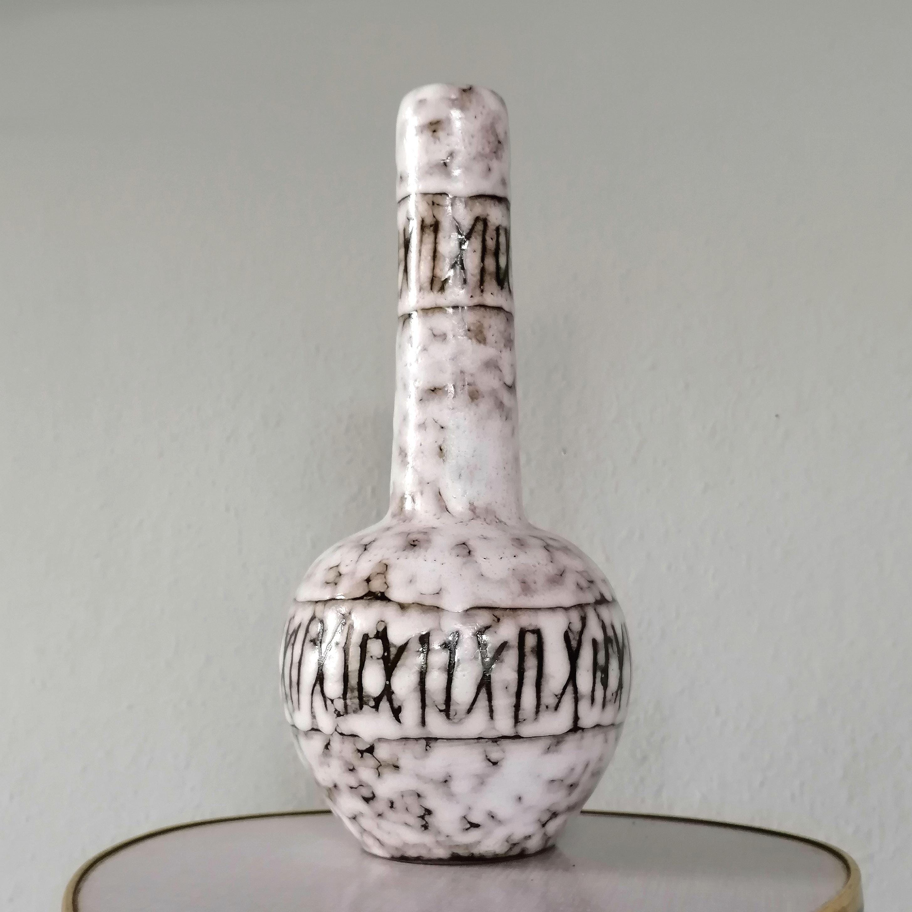 HODMEZOVASARHELY MAJOLICA GYAR, Ceramic Vase, Vintage, Mid-century