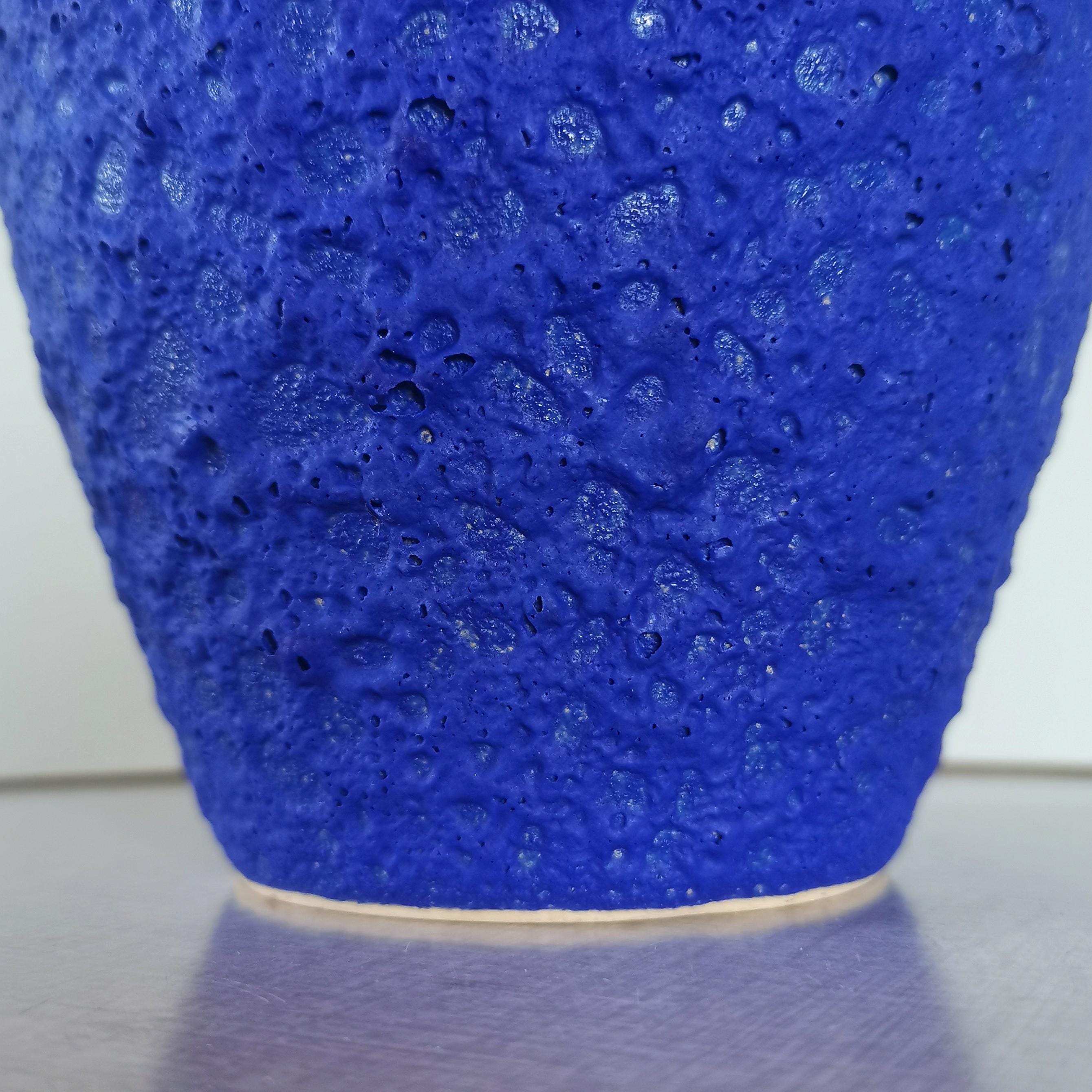 SILBERDISTEL陶器、Fat Lava、No. 309/18、陶器の花瓶、ヴィンテージ