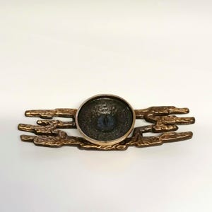 HORST DALBECK Kerzenhalter, Bronze, Brutalismus, Vintage, Mid-Century, Design, 60er, 70er