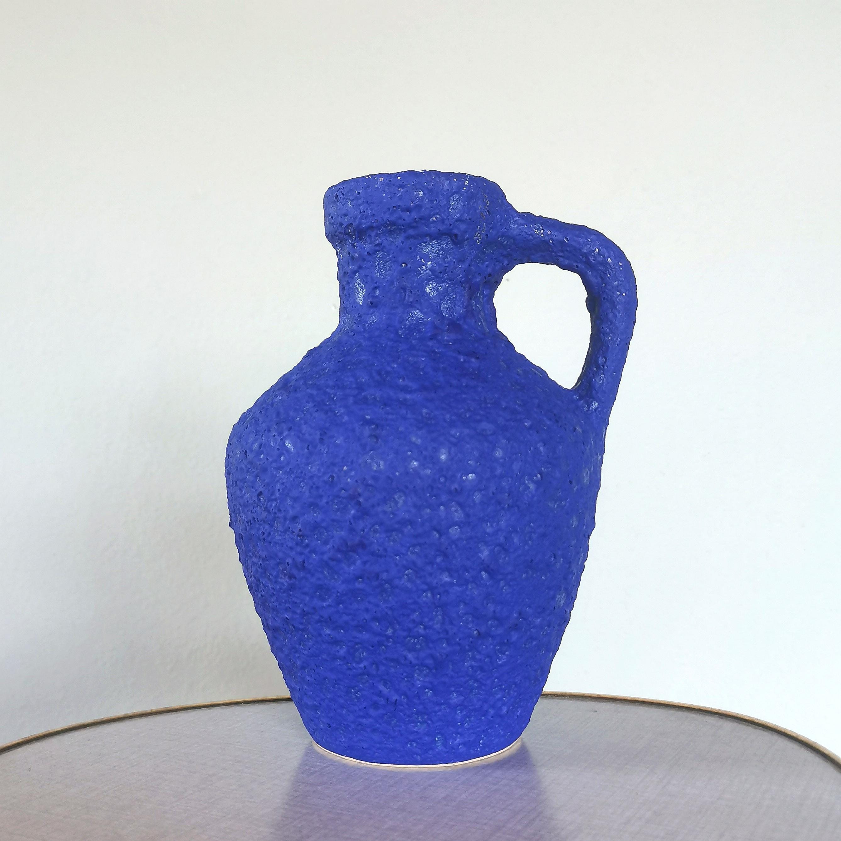 SILBERDISTEL陶器、Fat Lava、No. 309/18、陶器の花瓶、ヴィンテージ