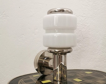 Applique vintage, metà secolo, design, stile art déco, anni '60, lampada da parete, lampada