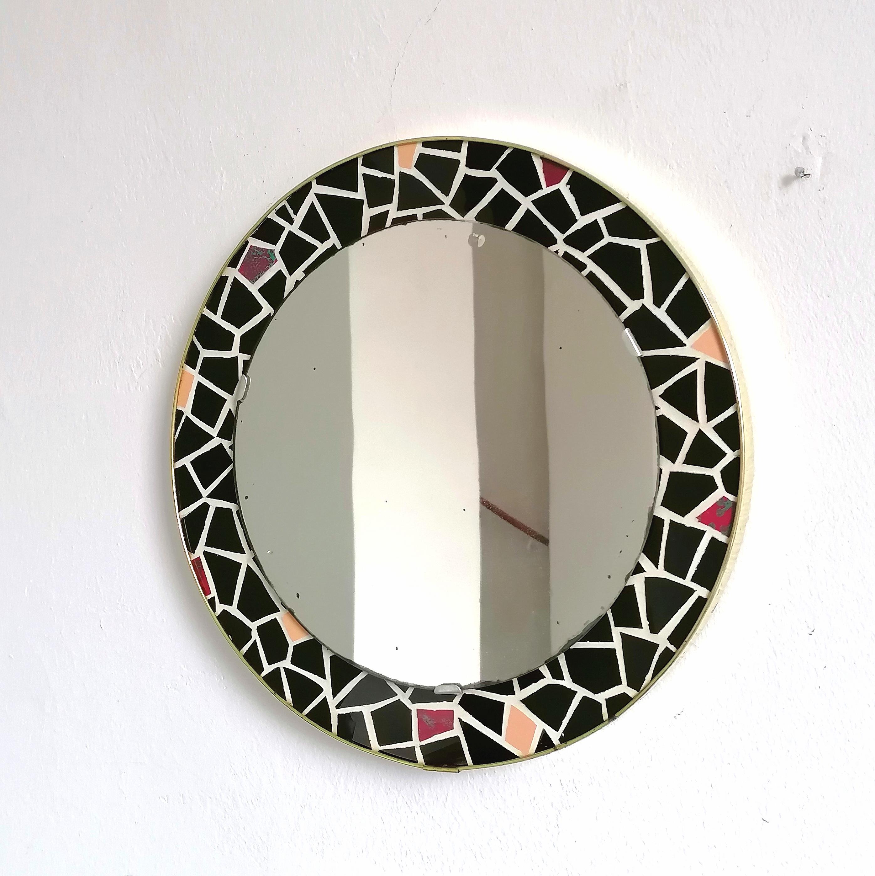 Carreaux de mosaique effet miroir en acier inoxydable pour mur de cuisine et mur de salle de bain SORA