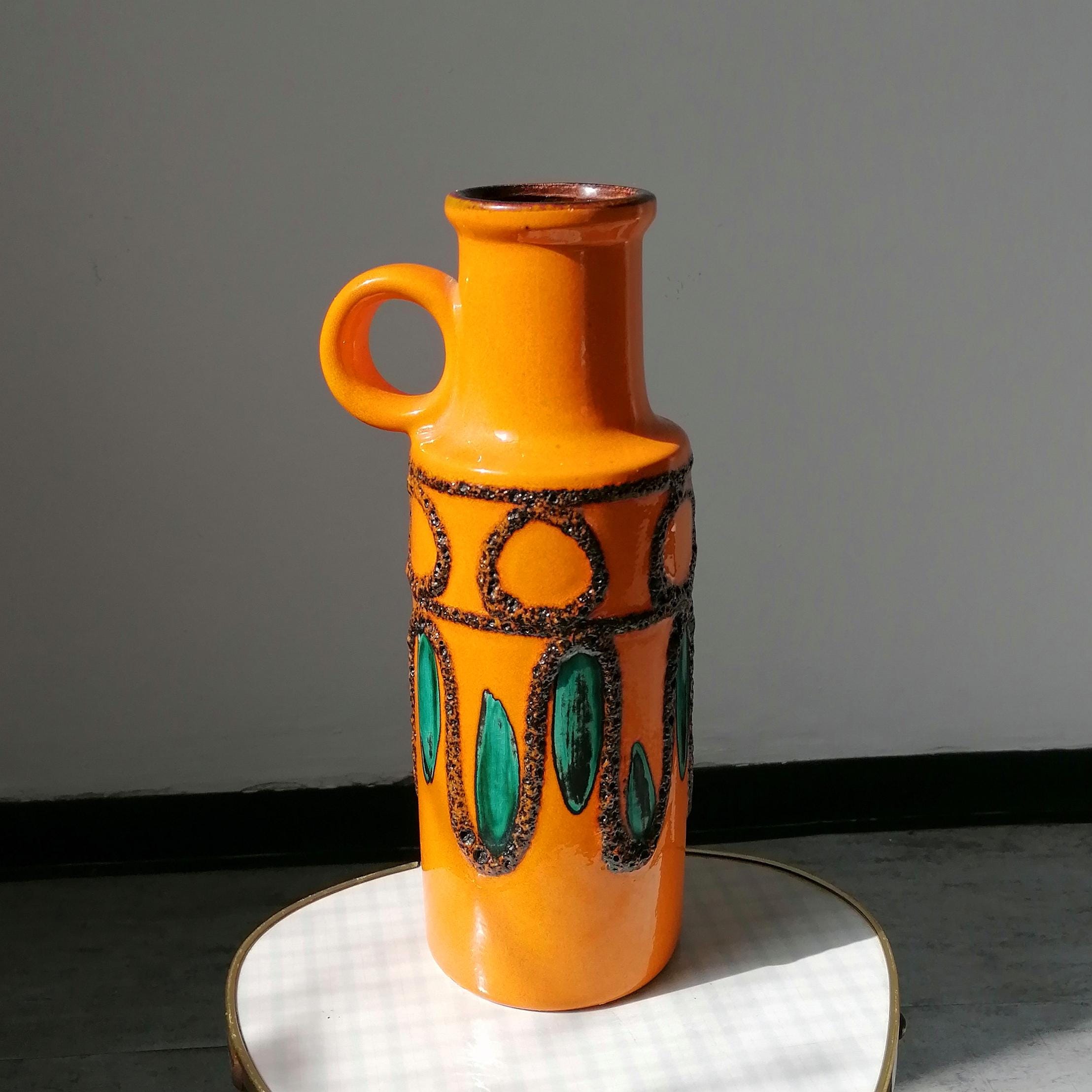Fat Lava West Germany Pottery - Etsy