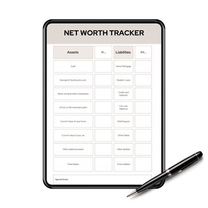 Net Worth Tracker