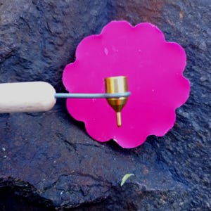 Brass Kistka Wax Pen Set – Pysanky Egg Decorating Tool, Ukrainian Easter, Wax Resist Writer, Folk Art Gift, Beginner Kit. image 7