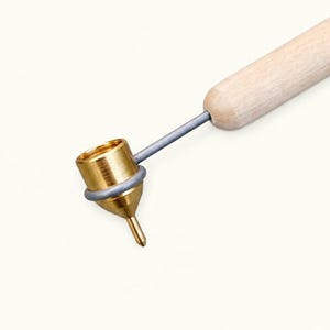 Brass Kistka Wax Pen Set – Pysanky Egg Decorating Tool, Ukrainian Easter, Wax Resist Writer, Folk Art Gift, Beginner Kit. image 13