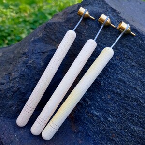 Brass Kistka Wax Pen Set – Pysanky Egg Decorating Tool, Ukrainian Easter, Wax Resist Writer, Folk Art Gift, Beginner Kit. image 10