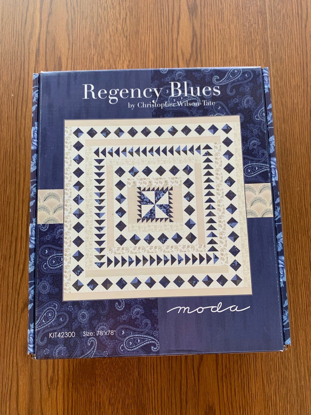 Regency Blues Quilt Kit and Book - Etsy