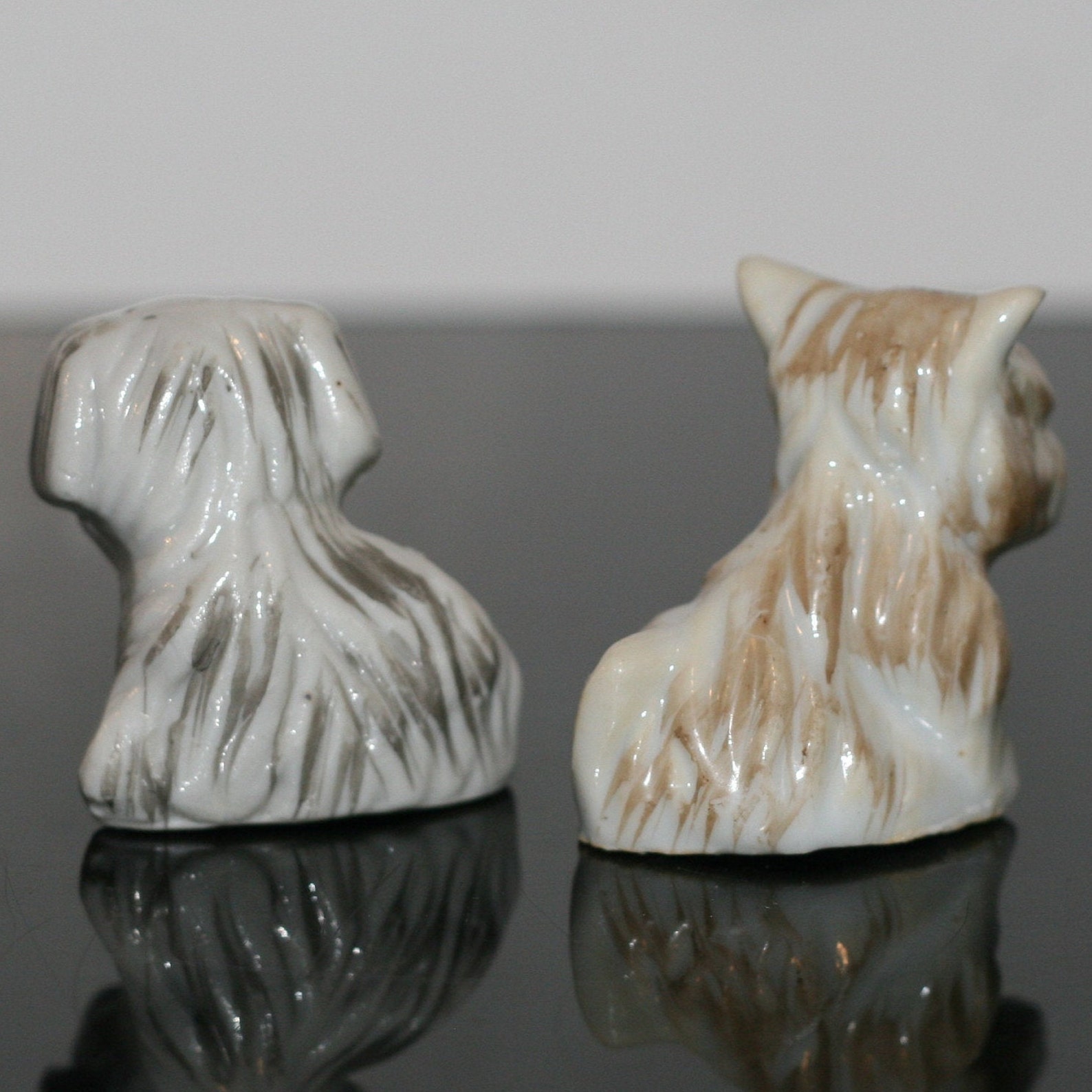 Vintage Yorkie Dog Salt and Pepper Shakers Etsy