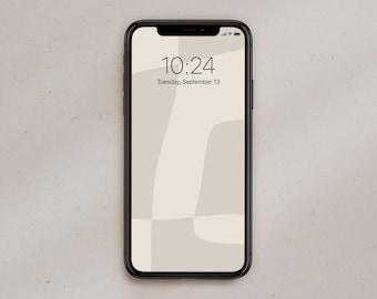 Fondo de pantalla neutro para teléfono / Fondo minimalista para iPhone (descarga instantánea)