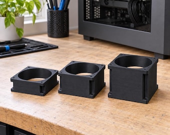 120mm Fan Spacer - 2 to 8 Inch Offset Heights - PC Cooling Mount